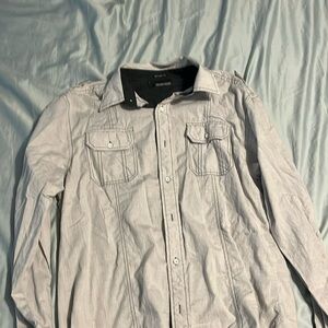 Buckle Black button down shirt